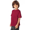 thumbnail image 4 of Hanes T-Shirt Kids' Garment Dyed Cotton Boys Girls Short Sleeve Tee Crewneck XS-XL, 4 of 4