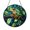 Acrylic 3.5 Inch, variant on Green Frog Stained Glass Suncatcher Window Hanging, Pond Inspired Nature Home Accent