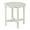 White_18" Round, variant on Tcbosik 18" Round Side Table, Wooden End Desk for Indoor Outdoor, Black