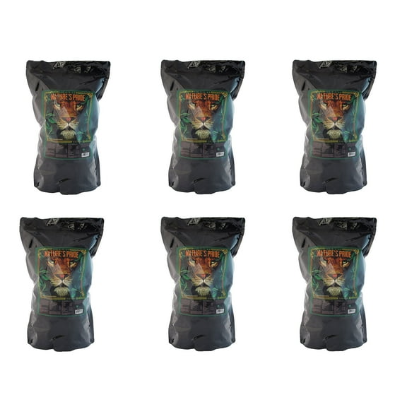 GreenGro Natures Pride Plant Fertilizer w/ Biochar & Mycorrhizae, 10 Lb (6 Pack)