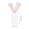 thumbnail image 2 of YSNOOWE 10Ud Etiquetas Colgantes Acrílicas Para Sillas Con Simple Y Para Bodas, 2 of 6