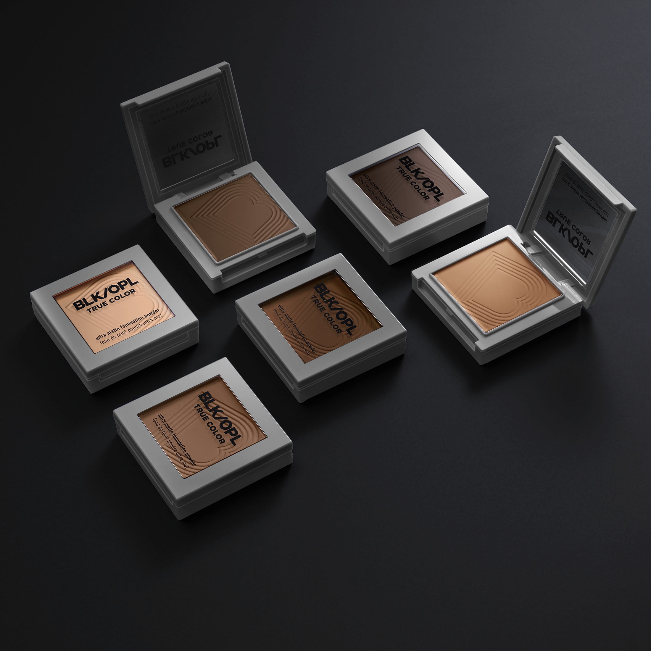 Black Opal Ultra Matte Foundation Powder, Award-winner, Light Coverage, Medium Deep