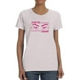 thumbnail image 1 of I'm Not For Everyone T-Shirt Women -Smartprints Designs, Female x-Large, 1 of 4