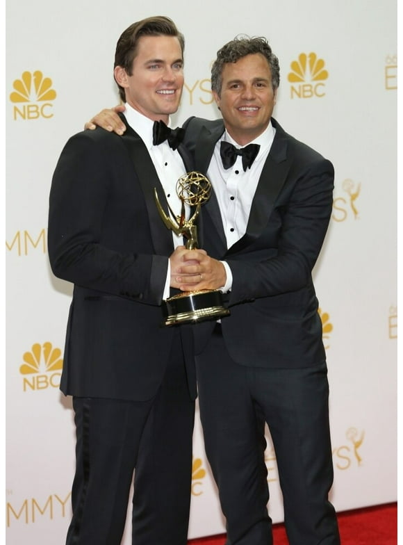 Matt Bomer, Mark Ruffalo, Outstanding Television Movie Winner For 'The Normal Heart' In The Press Room For The 66Th Primetime Emmy Awards 2014 Emmys
