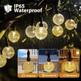 thumbnail image 4 of Cadena de luces SeaShine de 6,9 m, 50 LED, globos de cristal IP65, 4 of 8