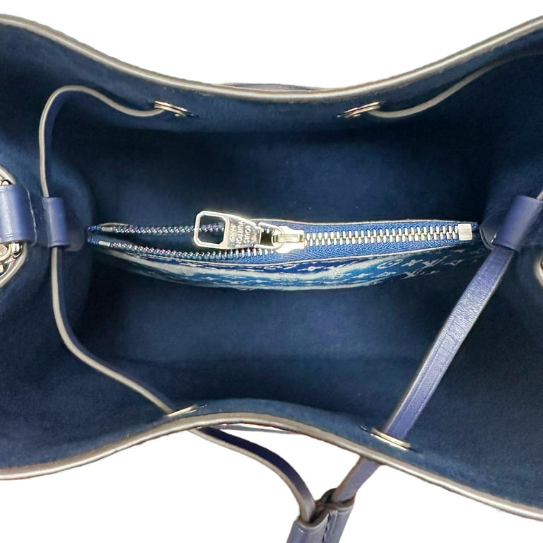 Louis Vuitton Neo Noe Bucket Bag Monogram LV Escale Blue White