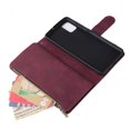 thumbnail image 2 of For Samsung A51 Case Smartphone Shell Precise Cutouts Zipper Closure Wallet Design Overall Protection Phone Cover Brown, 2 of 5