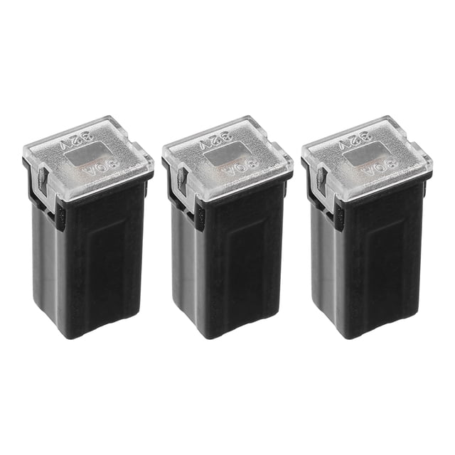 3pcs 32V 80 Amps Mini Block Fuse Car Box Shaped Fuse for Trucks Pickup Cars and SUVS