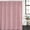 Nude Pink, variant on Polyester Fabric Vintage Haze Blue Shower Curtain, Farmhouse Retro Solid Color Linen Texture Waterproof Bathtub Curtain Bathroom Decor Set with Hooks 48 x 72 Inches