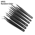 thumbnail image 1 of Stainless Steel Tweezers Antistatic Maintenance Tool Precision High quality, 1 of 9