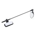 thumbnail image 4 of Bike Helmet Mirror Aluminum Alloy Safety Reflective 360 Degree Adjustment Flat Design Cycling Helmet Rear View Mirror, 4 of 14
