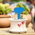 thumbnail image 3 of 100 Pcs Plant Flower Label Plastic Plant Label Stakes T-type for DIY Garden Tool, 3 of 9