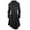 Black, variant on Women Faux Fur Wool Warm Slim Coat Jacket Thick-Parka Overcoat Long Winter Outwear