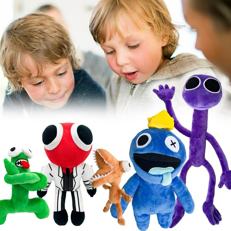 EHAS 9-12IN Rainbow Friends Red/Pink/Yellow/Green/Blue Plush, 6Pcs Cute  Game Cartoon Character Blue Plush Doll Toys, Halloween Christmas Birthday  Party, Favor Gift for Best Friends and Kids (B) : : Toys & Games