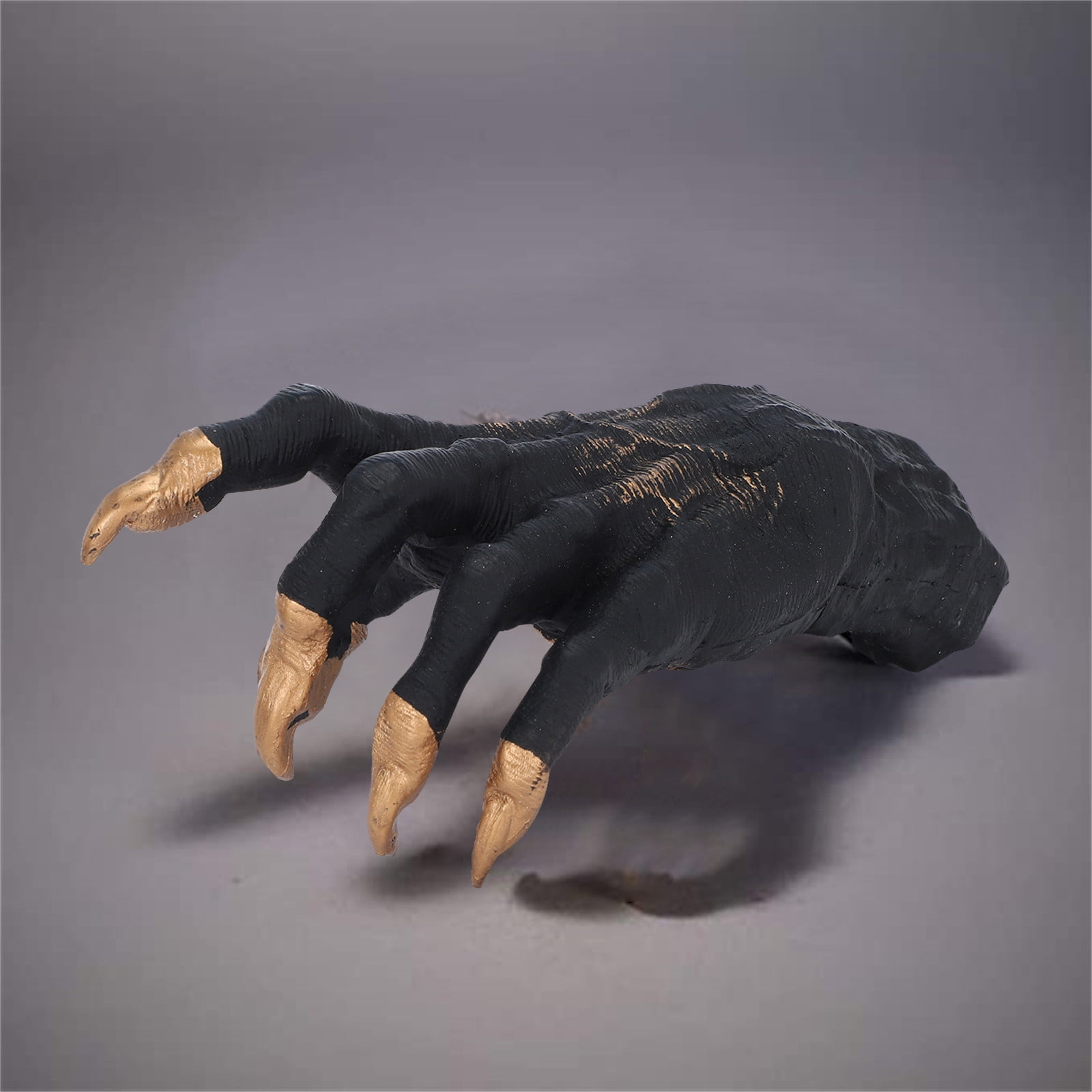 Witch's Hand Wall Hanging Sculpture - Gothic Demon Hand Wall Art Decor, Resin Retro Statue for Halloween Indoor Outdoor Living Room, Entrance Hall & Home Decorations