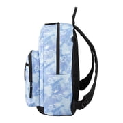 Eastsport Unisex 17 Backpack & Lunch Box 2-Piece Set, Pale Blue Galaxy
