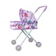 thumbnail image 3 of Cochecito de juguete para muñecas, cochecito de simulación, coordinación del desarrollo, doble violeta, 3 of 9