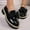 #204-Black, variant on Taylonsss Women's Patent Leather Bow Detail Slip-On Loafers with Low Blocks Heel for All-Season Wear Comfortable Round Toe Casual Shoes with Non-Slip Sole for School Work and Daily Activities