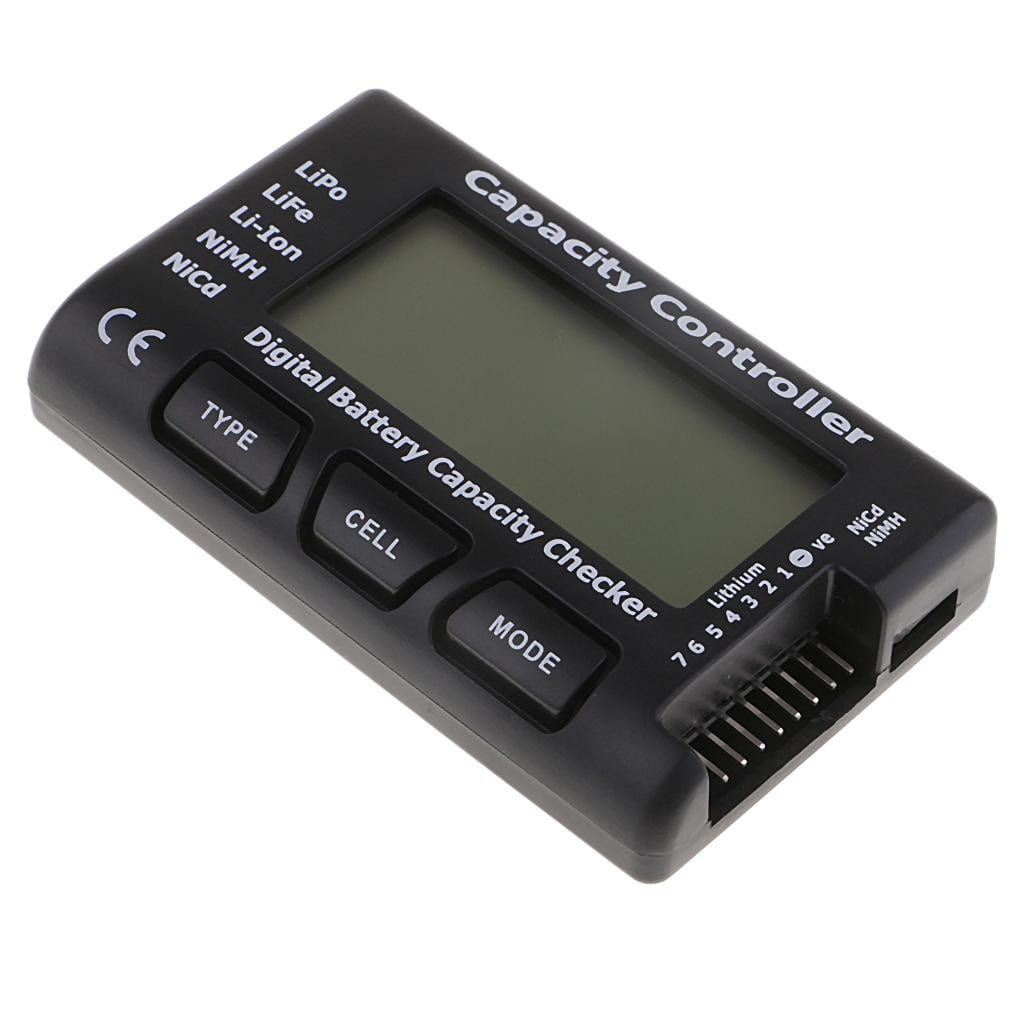 2-7S Digital Battery Capacity Checker Tester for LiPo/Li-ion/LiFe/NiMH/NiCd 