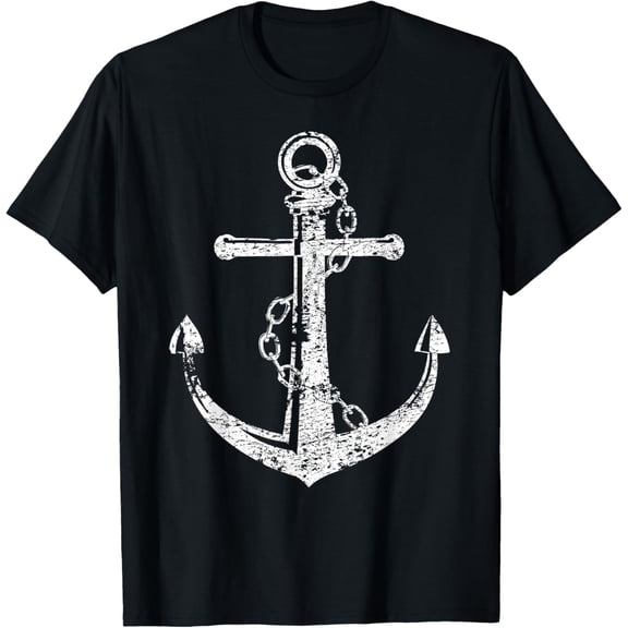 Anchor gifts vacation wear coastal beach sea marine sailor T-Shirt