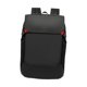 thumbnail image 2 of Mochila de viaje de negocios con correa para equipaje. Mochila de viaje ligera para el trabajo. Negro con rojo, 2 of 9