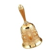 thumbnail image 6 of que Hand Bell Handicraft Bell, Call Bells, Service Bell Desk Hotels Golden, 6 of 9