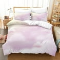 thumbnail image 5 of Bedding for Teens Girls Colorful Clouds Duvet Cover Kids Tie Dye Comforter Cover 3 Piece Cute Girly Bed Set, 5 of 5
