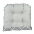 thumbnail image 3 of Gripper Non-Slip 15" x 15" Trellis Tufted Universal Chair Cushions, Set of 2, 3 of 5