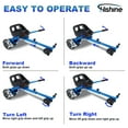 thumbnail image 4 of Hoverboard Go Kart, Hover Cart, Buggy Attachment for 6.5"/8"/10" Hover Boards, Hover Board Accessory to Transform Hover Boards into Go Karts, Blue (Hoverboard not included), 4 of 8