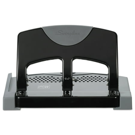 Swingline SmartTouch 3-Hole Punch, Low Force, 45 Sheets