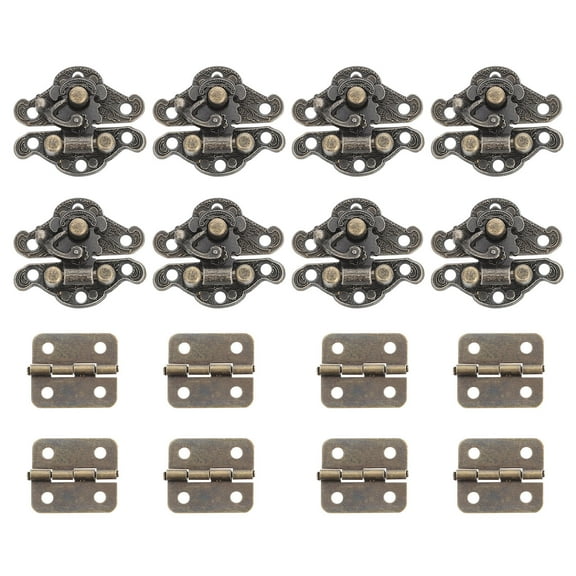 1 Set Jewelry Box Hinges Retro Buckles Decor Box Hinges Jewelry Case Hinge