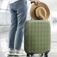 thumbnail image 2 of Green Bigfoot and Tree Pattern Luggage Cover Fashion Suitcase Cover Baggage Covers Fit 25-28 Inch Luggage (Go Travel), 2 of 5