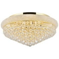 thumbnail image 2 of Elegant Lighting Primo 28" 15 Light Royal Crystal Flush Mount, 2 of 3