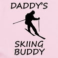 thumbnail image 2 of CafePress - Daddys Skiing Buddy Body Suit - Long Sleeve Infant Bodysuit, 2 of 4