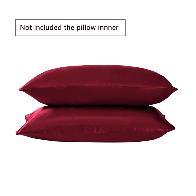 Naiovety Funda de Almohada Funda de Almohada Transpirable Funda de cojín de Tela para la Cabeza Funda de Almohada de Color sólido para Cama Juegos de cama