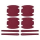 thumbnail image 1 of Pegatina Protectora de Taza de Puerta de Coche Universal Unique Bargains 92x98mm Anti-Rayas + Película Protectora de Manija de Puerta de Auto 1 Juego Rojo Vino, 1 of 1
