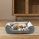 thumbnail image 5 of Cojín de algodón suave para asiento de mascotas con funda extraíble y lavable, relleno de felpa para un cómodo sofá cama para perros y gatos, ideal para coches y uso doméstico. Aestivo |, 5 of 6