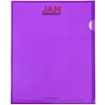 thumbnail image 2 of JAM Paper Plastic Sleeves, Letter Size, 9 x 11 1/2, Purple, 120 Bulk Page Protectors per Pack, 2 of 2