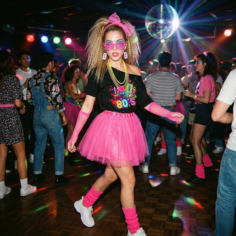 dress 80's theme party Decent: '80s-themed 'prom' party as fun a reason as any to revisit ruffles, shoulder pads and bad hair Chicago Tribune