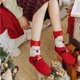 thumbnail image 4 of Calcetines de lana de Coral de Navidad para mujer, medias cálidas de tubo medio, calcetines de dibujos animados para dormir en el suelo, calcetines casuales de invierno para niños, regalo, 4 of 4
