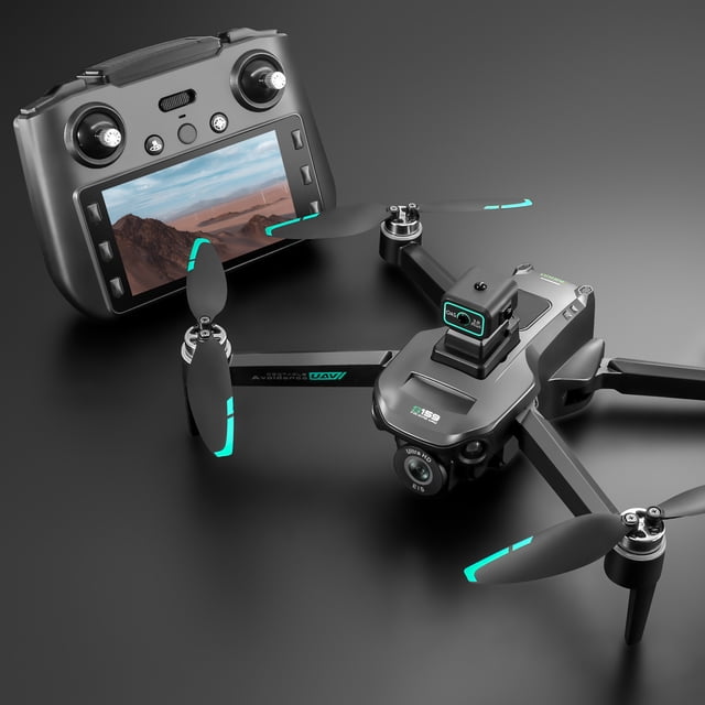Dron Con Cámaras Duales, Cuadricópero Rc Inalámbrico 5g Para Principiantes, Dron Con Motor Sin Escobillas Con Evitación De Obstáculos, Vuelo Estable, Fotografía De