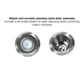 thumbnail image 3 of Ancona Capri Series 32" Undermount Single Bowl Sink in Stainless Steel, 3 of 3