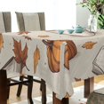 thumbnail image 5 of Yayeee Tablecloths 54" x 72" Rectangle Wrinkle Resistant Party Table Cover, Fall Pumpkin Pattern, 5 of 8