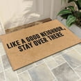 ZAROYEAX Funny Door Mat Non Back Rubber Entry Way Doormat Outside Like