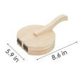 thumbnail image 4 of Dough Pressing Tool Dough Presser Dumpling Skin Wood Dumpling Pressing Tool, 4 of 8