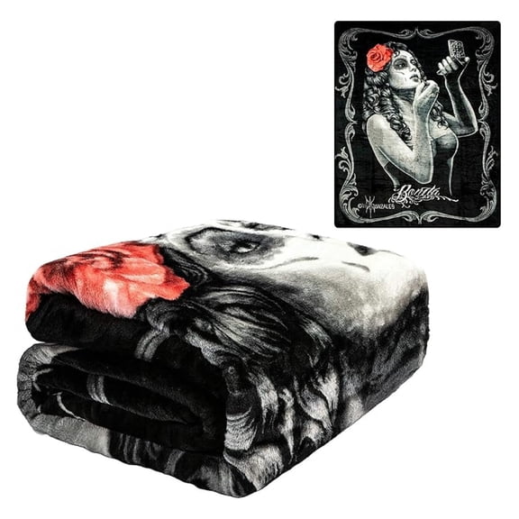 Chicana Blanket, Bonita, Queen