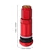 thumbnail image 2 of unbranded 4Ud Tapas De Para Neumático Tubeless En Aluminio Rojo Protección Y Fácil Instalación, 2 of 6