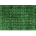thumbnail image 1 of Ahgly Company Indoor Rectangle Persian Emerald Green Traditional Area Rugs, 2' x 4', 1 of 4