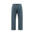 thumbnail image 2 of PENGXIANG Girls Long Jeans Solid Color High Waist Straight-leg Trousers, 2 of 7