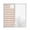 RosyBrown, variant on Window Privacy Film Blue Plaid Stained Glass Window Film Decorative Sun Block Window Cover Modern Simple Gradient Buffalo Checked Window Clings Static Adhesive Sticker for Bathroom 19.6"x39.3"